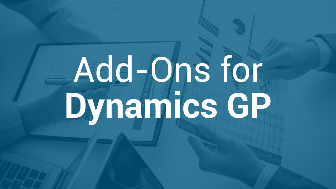 Add-ons for Dynamics GP