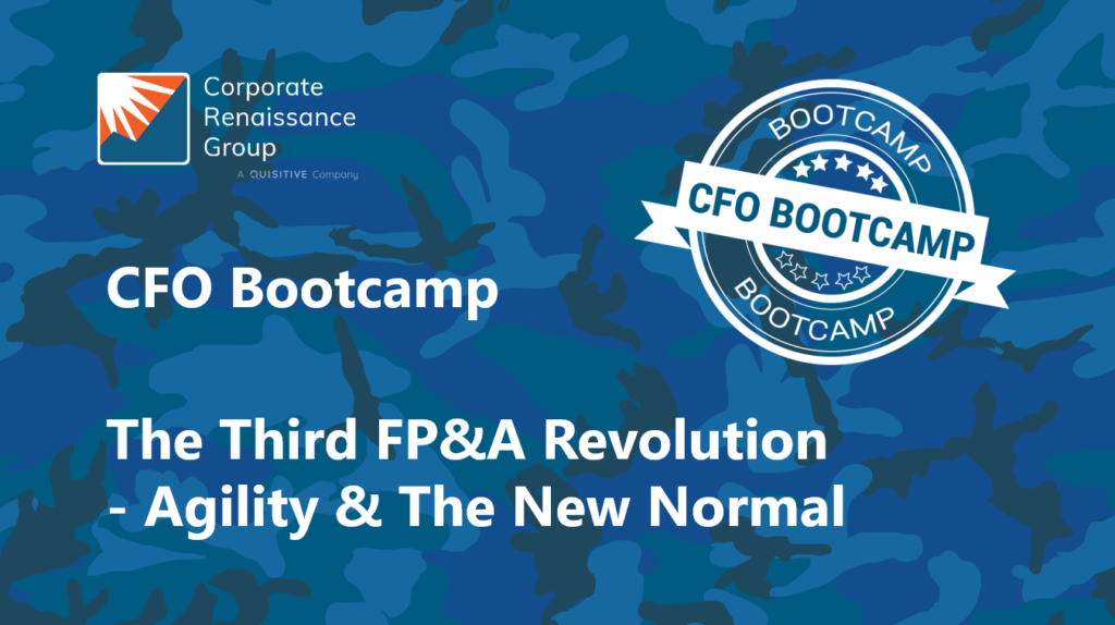 CFO Bootcamp - The Third FP&A Revolution