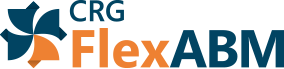 CRG FlexABM logo