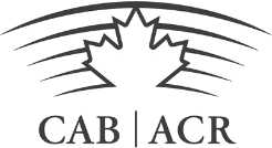 CAB | ACR logo grayscale