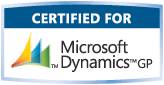 Certified for Microsoft dynamics GP