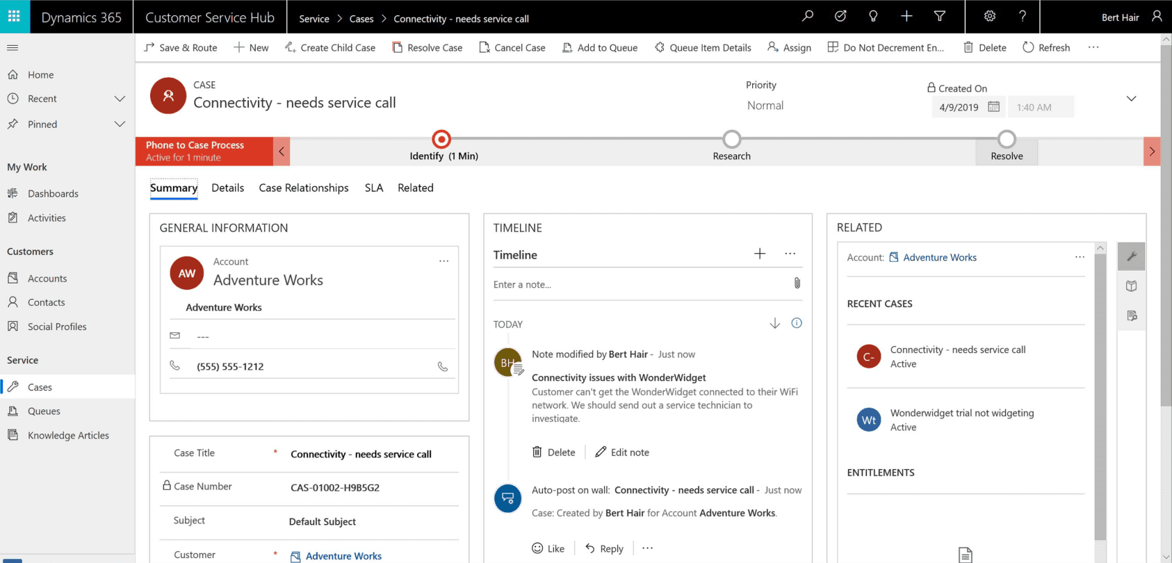 Dynamics 365 Customer Services Corporate Renaissance Group 