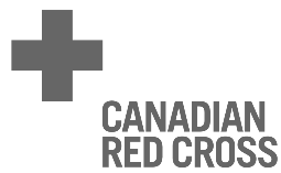 Canadian Red Cross logo grayscale