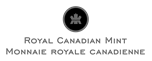 Royal Canadian Mint logo grayscale